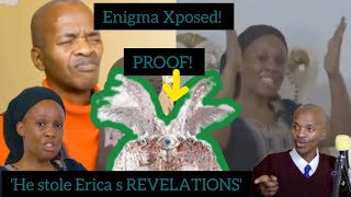 Brothr Enigma Xposed 4 stealing Erica Mukisa s teachingsrevelationsamp encounters with God as his own [upl. by Drape231]