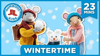 Wintertime ☃️ Gumboot Kids l Learn and Sing about Winter with Scout amp The Gumboot Kids [upl. by Nitaf]