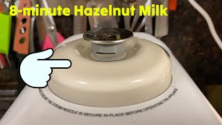 8 Minute Hazelnut Milk Using ChefWave Milkmade 🟡 CookingGizmos [upl. by Bonita818]