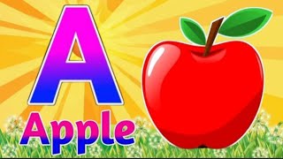 A for apple  अ से अनार  abcd phonics song  a for apple b for ball c for cat  abcd song  abcde [upl. by Ennail]