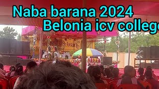 Belonia icv college ground Naba barana2024 programBijoyAnokofficialtu7sh [upl. by Yelyk]