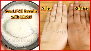 15 Minutes Skin Whitening Foaming Facial Bleach  Get Fairer amp Tighter Skin  100 Natural [upl. by Anny]