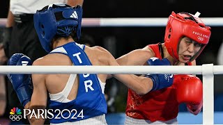 Chang Yuan wins Chinas FIRST EVER Olympic boxing gold  Paris Olympics  NBC Sports [upl. by Ibmat533]