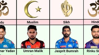 Indian Cricketers And Their Religion Religion of Indian CricketersTopFactData [upl. by Okiruy]