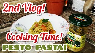 2nd Vlog PESTO PASTA w Panzani Brand [upl. by Creighton382]