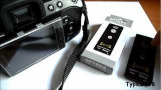 Opteka RC3 Wireless IR Remote for Sony Alpha DSLR ReviewDemo [upl. by Pytlik943]