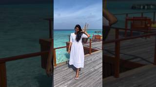 Water villa in Maldives youtubeshorts subhaveerapaneni shorts telugushorts [upl. by Dyane]