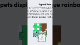 Partners can sign pets for you in Pet Simulator X [upl. by Anabel]