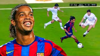 El día que RONALDINHO salvó al BARCELONA del DESCENSO [upl. by Enohpesrep999]