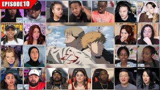 Full Episode Chainsaw Man Episode 10 Reaction Mashup  チェンソーマン [upl. by Ona]