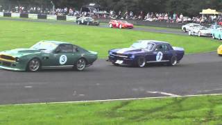 Chris Scragg Crash AMOC Intermarque Castle Combe 30082010 [upl. by Refinej]