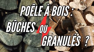 Poêle à bois  Bûches ou Granulés [upl. by Okihsoy912]