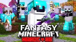 100 Players Simulate a Minecraft Fantasy Tournament [upl. by Thorstein]