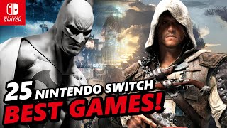 TOP 25 BEST Nintendo Switch AAA Western Games [upl. by Standice]