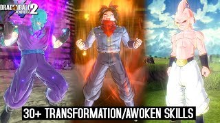 30 Transformationawoken Skill for CAC Official amp Modded Version  Dragon Ball Xenoverse 2 [upl. by Rehm]