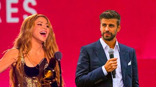 SHAKIRA LE CANTA A PIQUE en los LATIN GRAMMYS 2023 [upl. by Neyugn]