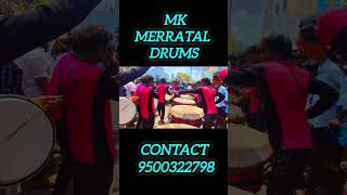 Jai Sulthan Beat💥🔥Mk Merratal Drums shorts videos [upl. by Ianteen]