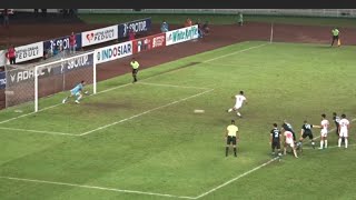 Momen Gol Penalti Ramadhan Sananta vs Persikabo Bawa PSM Makin Kokoh di Puncak Klasemen LIGA 1 2223 [upl. by Rorie743]