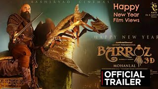 Barroz Trailer Malayalam  Mohanlal  Release Date  Official [upl. by Nayllij]