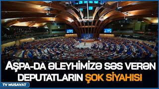 AŞPAda əleyhimizə səs verən deputatların ŞOK SİYAHISIArvadı erməni özləri isəDetallar CANLIda [upl. by Rivard326]