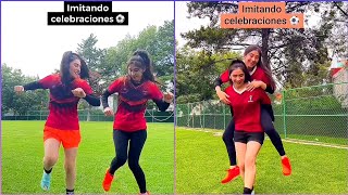 Football Celebrations quotIMITANDOquot 😍 Tiktok Compilations● arayferha sambadance [upl. by Iarahs]