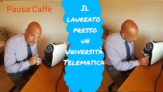 Il laureato presso un università telematica [upl. by Ycal]