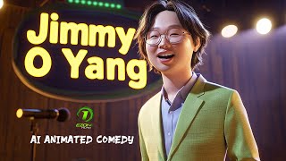 Jimmy O Yang’s Hilarious Take on Money Bragging  AI Visual Comedy [upl. by Nnylatsirk]