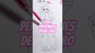 Cómo CREAR PERSONAJES desde cero tutoraldibujo dibujo comic consejosdedibujo tipsdedibujo art [upl. by Elison]