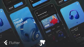 Ecommerce Flutter UI Design 2023 D [upl. by Eentirb]