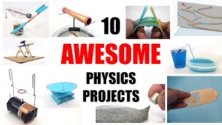 10 Awesome Physics Science Projects [upl. by Nnylanna]