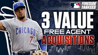 3 Value Grab Free Agents the Yankees Can Sign [upl. by Bradley]