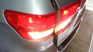 2012 Jeep Grand Cherokee  Tail Lights  Testing New Reverse amp Parking Light Bulbs [upl. by Spancake]