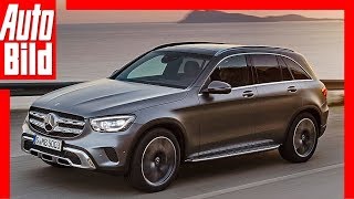 Mercedes GLC 2019 Facelift  SUV Modellpflege Reviewerste Bilder [upl. by Yrian39]