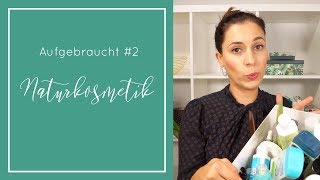 Aufgebraucht 2  Naturkosmetik Empties XXL 2018 [upl. by Shirl]