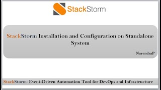 DevOps Install and Configure StackStorm  Installing StackStorm using Quick Install [upl. by Blackmore]