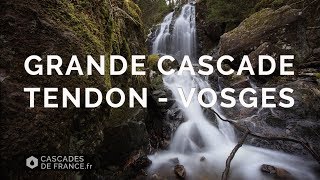 Grande Cascade de Tendon  Vosges [upl. by Sparrow]