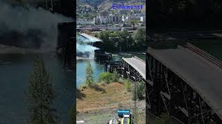 Red Bridge Kamloops Fire Aftermath [upl. by Landsman]