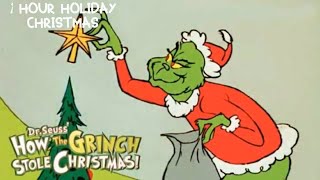 Youre a Mean One Mr Grinch  How the Grinch Stole Christmas 1966 1 hour [upl. by Nnyleak]