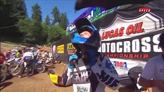 2011 Washougal Motocross  450MX Moto 2  Chad Reed Brett Metcalfe Ryan Villopoto Ryan Dungey [upl. by Ykvir]