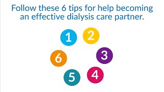 6 Tips for Dialysis Care Partners [upl. by Niriam]