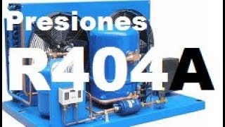 ¿CUÁLES SON LAS PRESIONES DEL R404A SUS APLICACIONES Y GASES REFRIGERANTES SUSTITUTOS O REEMPLAZO [upl. by Etnom353]