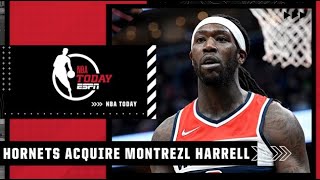 The Hornets acquire Montrezl Harrell from the Wizards  NBA Today [upl. by Bidle]