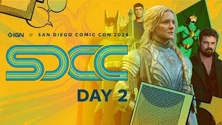 IGN at San Diego ComicCon 2024  Day 2  Marvel Hall H MCU Batman Caped Crusader LotR amp More [upl. by Helm]