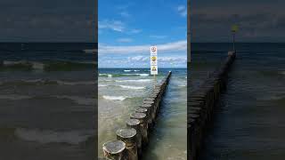 Sun Sand and Sea Kołobrzegs Baltic Beach 🇵🇱 [upl. by Brina31]