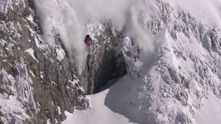 Extreme skiing  Best Of Julien Lopez  POWdcast [upl. by Nowujalo]