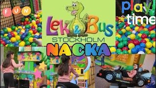 Lek amp Bus  Barn Lekland Nacka Strand  Lek och Bus Stockholm  Påsklov På Lek amp Bus [upl. by Mairb614]