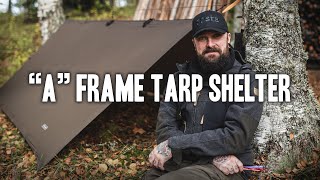 Building AFrame Tarp Shelters StepByStep  Your Ultimate Guide [upl. by Dnilasor797]