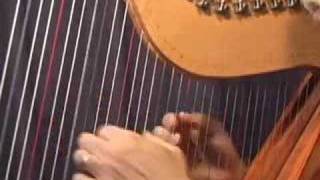 Daily Harp MomentsGreensleeves [upl. by Yahsed]