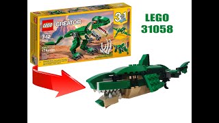 LEGO CREATOR 31058 Alternative Build [upl. by Blim449]