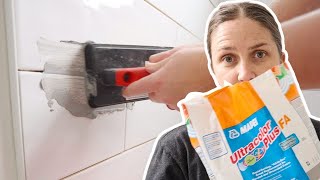 DIY Guide to Grouting Shower Walls for Beginners [upl. by Ursala621]